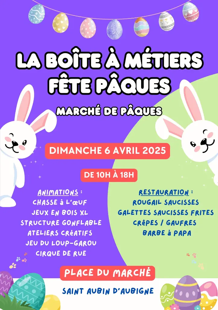 Marché Pâques 2025 